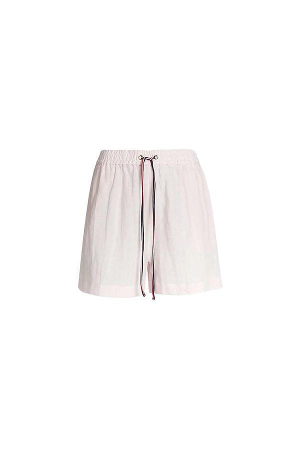 Tommy Hilfiger Shorts - Tommy Hilfiger ABO LINEN SHORT pale pink