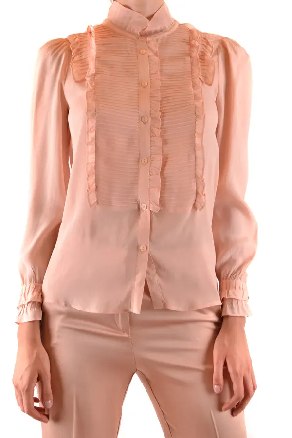 Twin-set Simona Barbieri Šifonska bluza s volanima