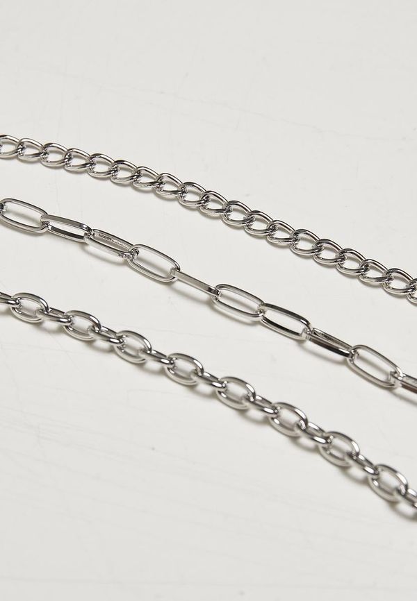 Urban Classics Accessoires Silver necklace with razor blade