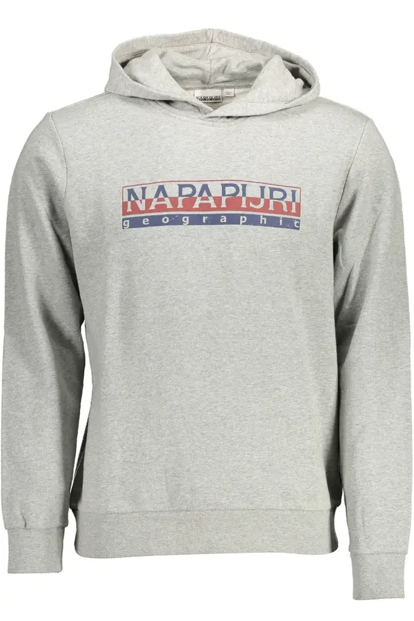 Napapijri Siva NAPAPIJRI majica s kapuljačom