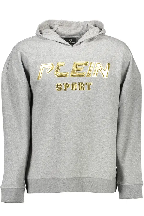 Plein Sport Siva Plein Sport majica s kapuljačom
