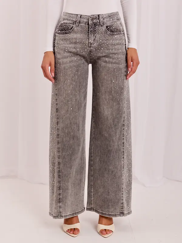 Italy Moda Sive traperice s ukrasnim klinovima