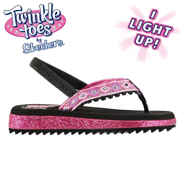 Skechers Skechers Twinkle Toes Girls Flip Flops