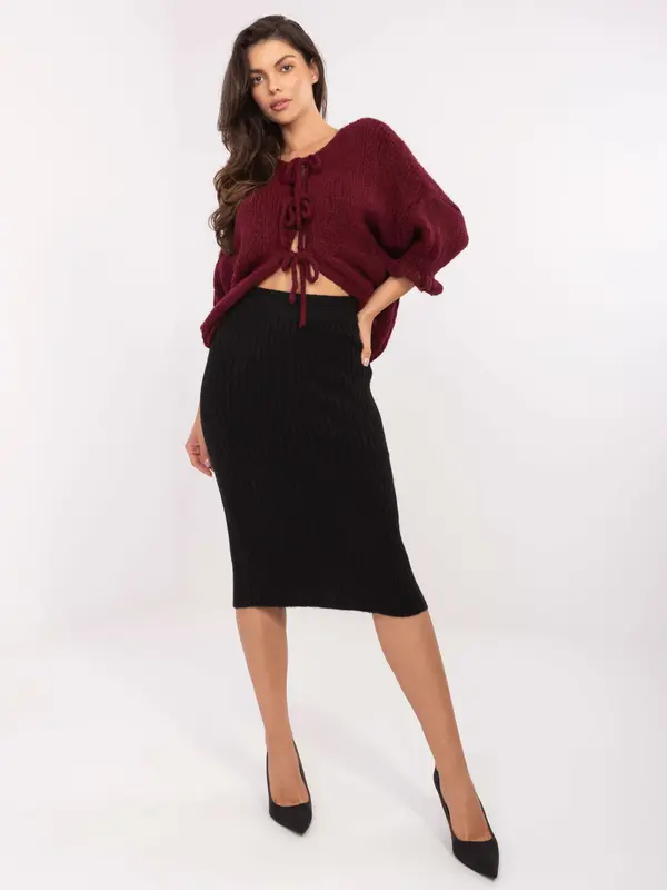 Sublevel Skirt-D93020M50243A3-black