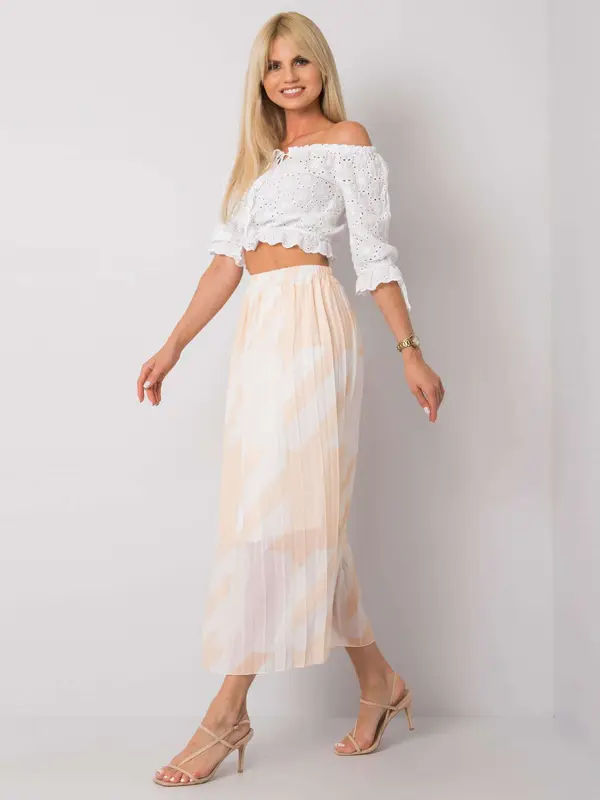 Italy Moda Skirt-DHJ-SD-13325.73P-light beige