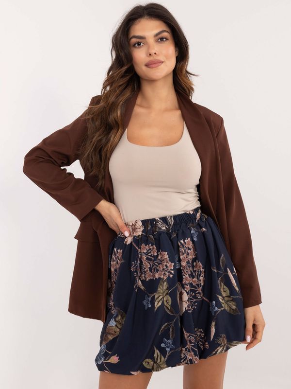 Italy Moda Skirt-DHJ-SD-19865-4.53P-Navy