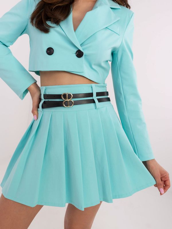 Italy Moda Skirt-DHJ-SD-8765.26-mint
