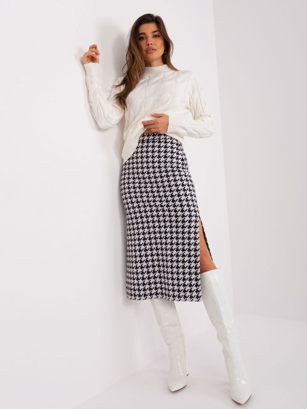 LAKERTA Skirt-LK-SD-509400-1.09P-white-black