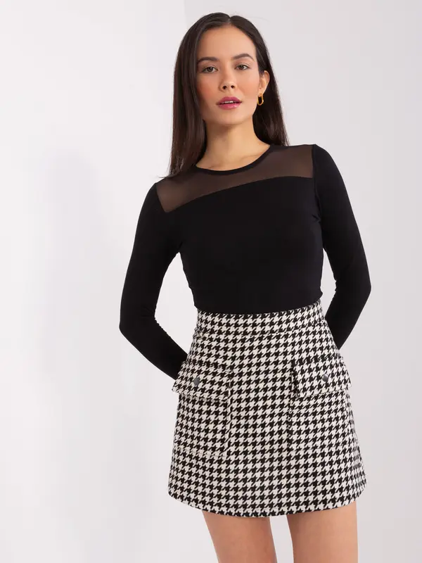 LAKERTA Skirt-LK-SD-509478-1.53P-white-black