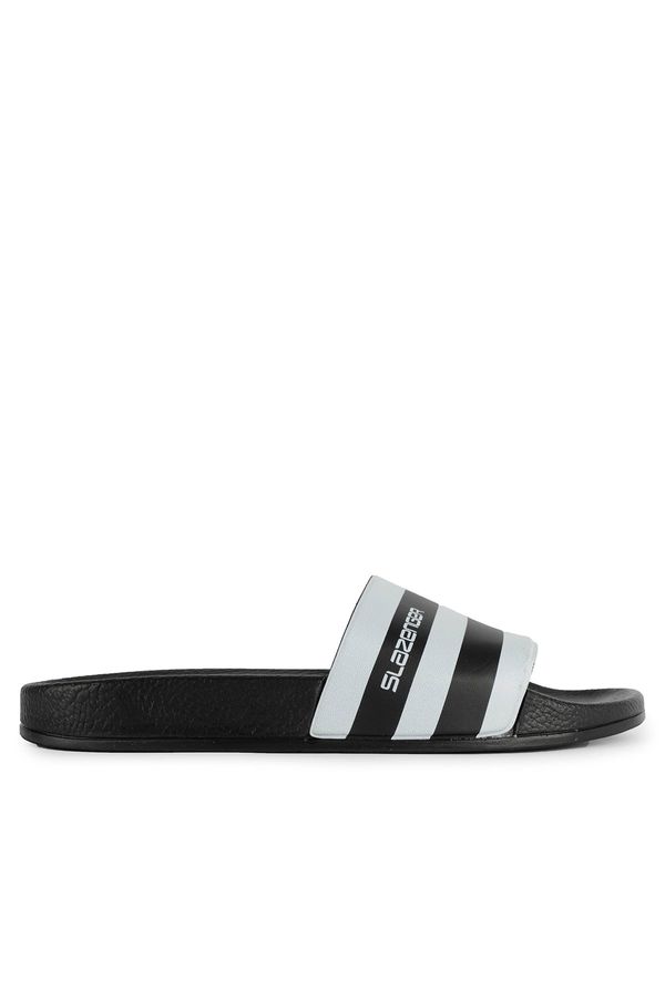 Slazenger Slazenger Fabri Unisex Slippers Black / White