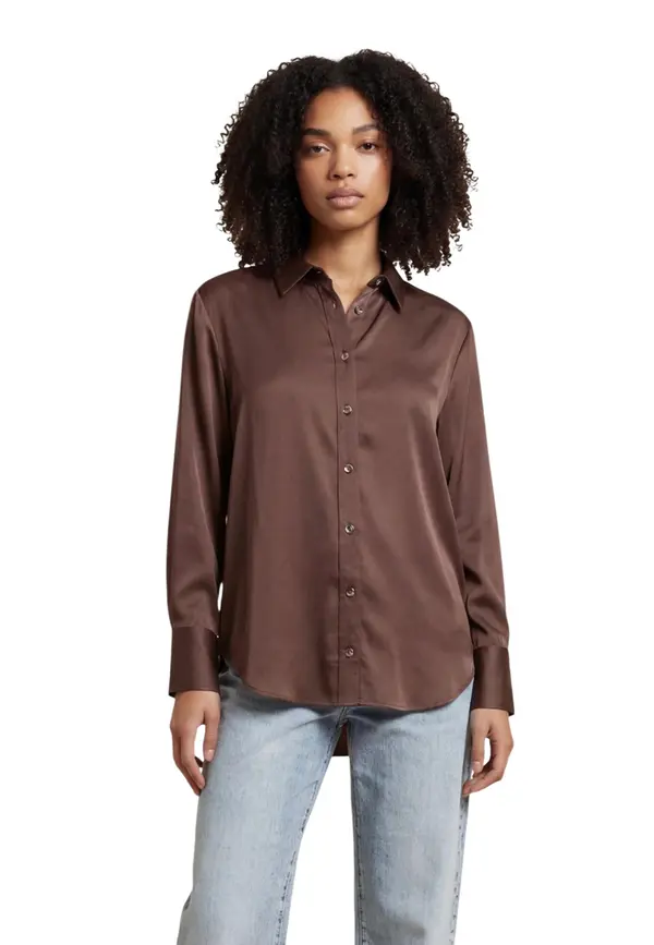 Only Smeđa bluza Only Donna