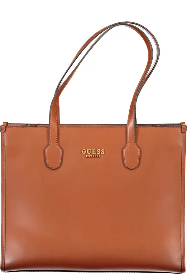 GUESS JEANS Smeđa GUESS JEANS torbica