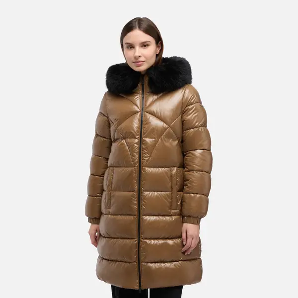 GEOX Smeđa ženska parka Geox Backsie