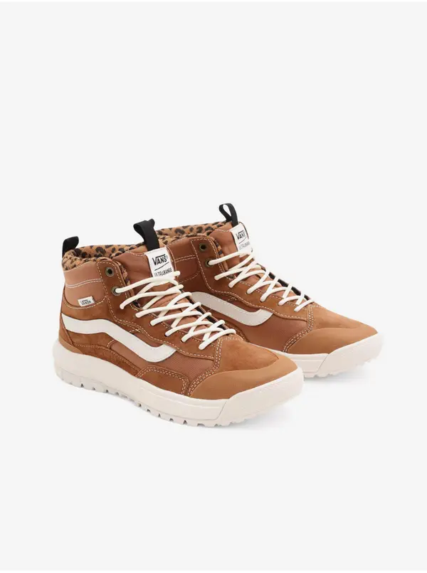 Vans Smeđe antilop tenisice na platformi kombija - unisex