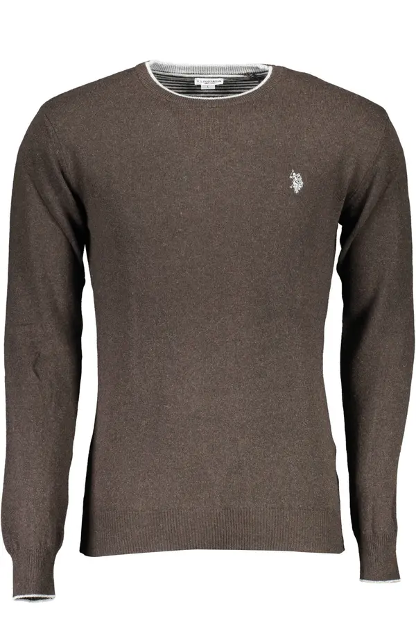 U.S. Polo Assn. Smeđi muški pulover US Polo