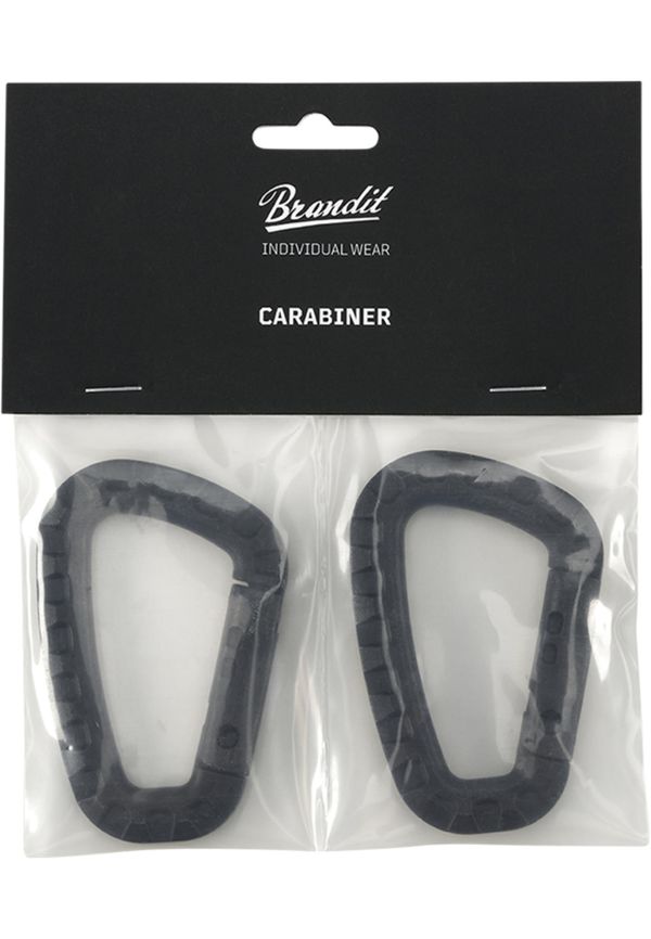 Brandit Snap Hook 2-Pack Black