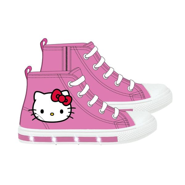 Hello Kitty SNEAKERS PVC SOLE WITH LIGHTS HIGH HELLO KITTY