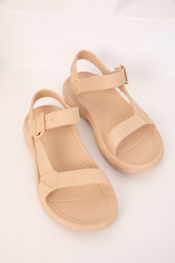 Soho Soho Beige Unisex Sandals 17280