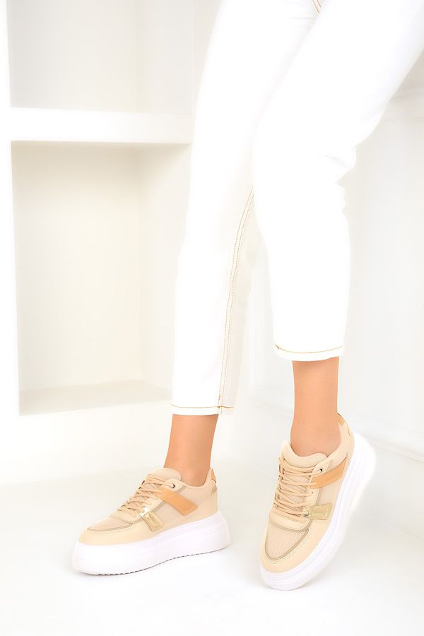 Soho Soho Beige Women's Sneakers 17842