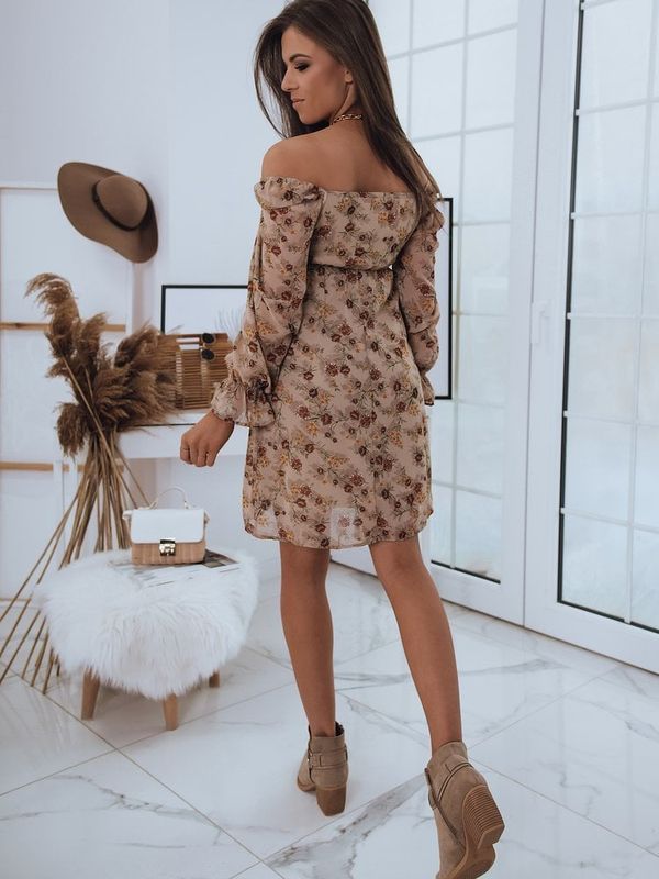 DStreet Španjolska haljina BETA bež Dstreet