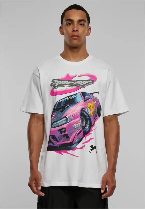 Mister Tee Speed Heavy Oversize T-shirt white