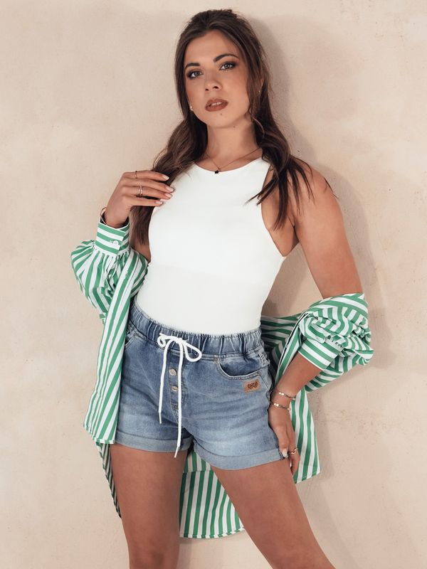 DStreet Spodenki jeansowe damskie SIENA JEANS niebieskie Dstreet