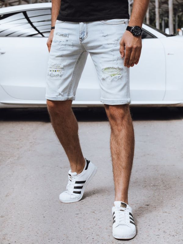 DStreet Spodenki męskie jeansowe jasnoniebieskie Dstreet