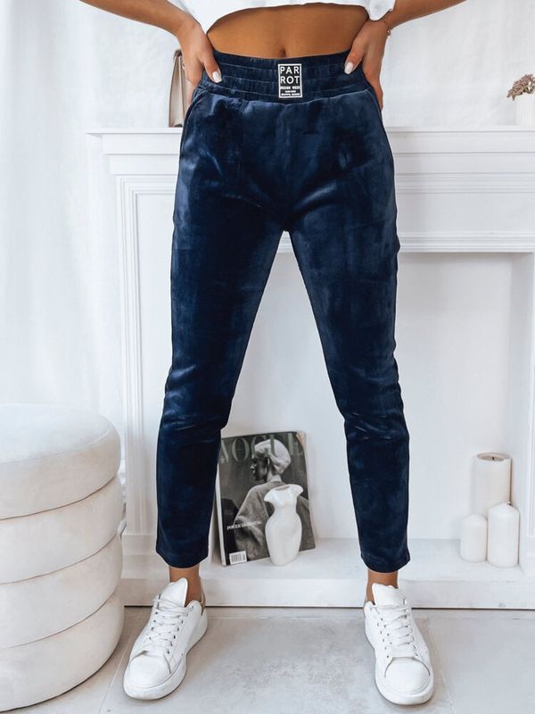 DStreet Spodnie damskie dresowe BRENDA granatowe Dstreet