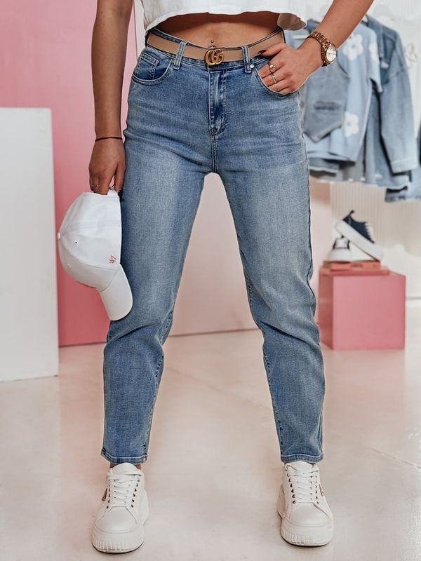 DStreet Spodnie damskie jeansowe mom fit COMFYNIT Dstreet