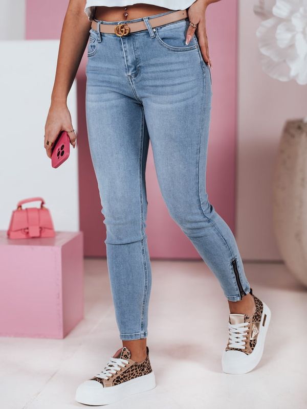 DStreet Spodnie damskie jeansowe skinny FITTALIA Dstreet