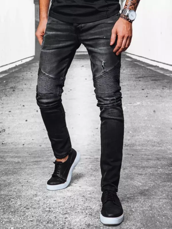 DStreet Spodnie męskie szare Dstreet