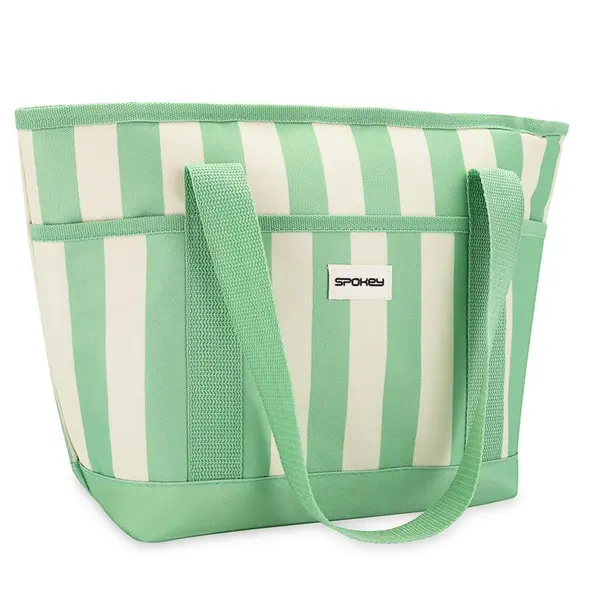Spokey Spokey ACAPULCO Thermal bag, 12 l, green stripes