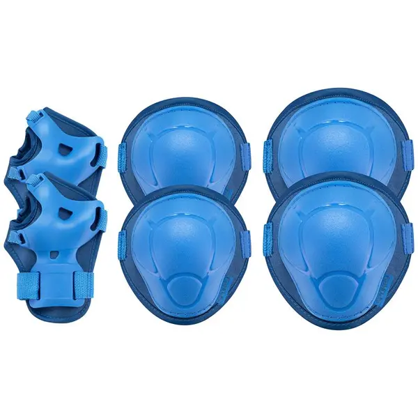 Spokey Spokey BUFFER 3-piece set of children's protectors, dark blue, large. With