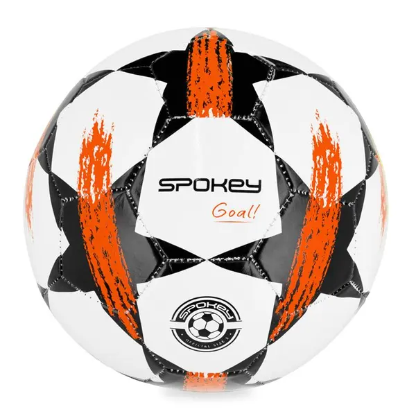 Spokey Spokey GOAL Football lop veľ. 5, white-orange