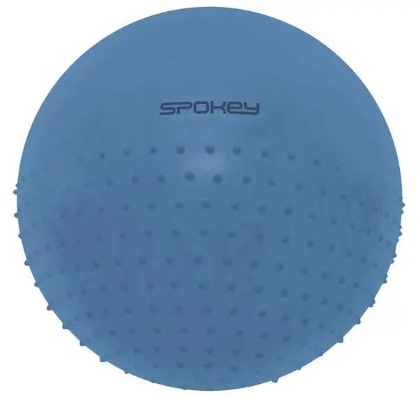 Spokey Spokey HALF FIT 2in1 Massage Gymnastic Lopta, 75 cm, Blue