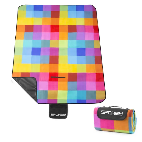 Spokey Spokey PICNIC COLOUR Picnic blanket with strap, 130x150 cm