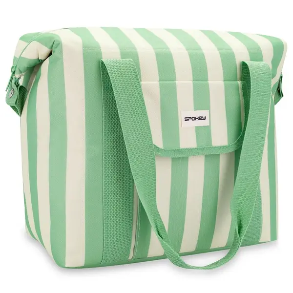Spokey Spokey SAN REMO Thermal bag, 28 l, green stripes