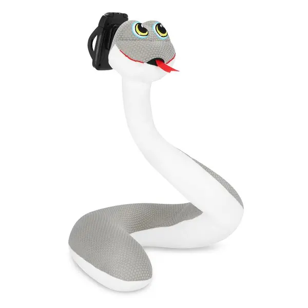 Spokey Spokey SERPENTE Detský cestovný vankúšik v tvare hada s držiakom na telefón
