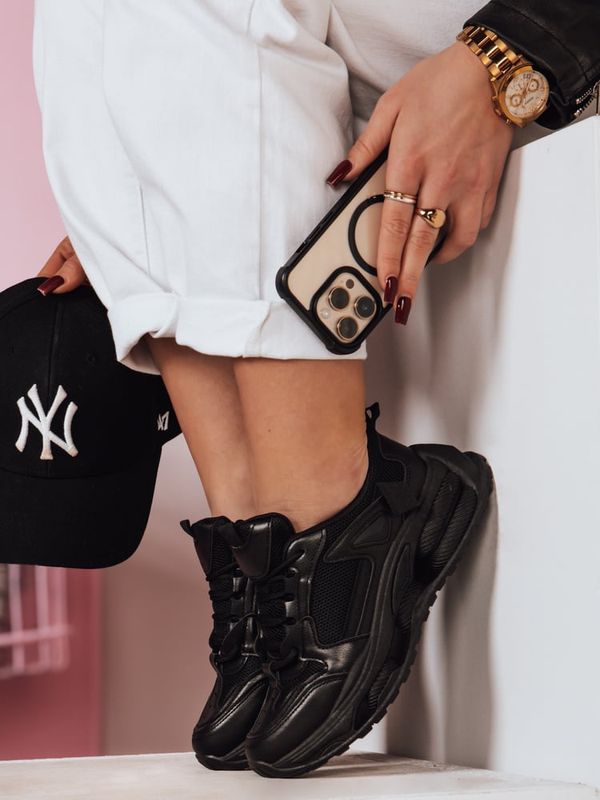 DStreet Sportowe sneakersy damskie TURNOFF czarne Dstreet