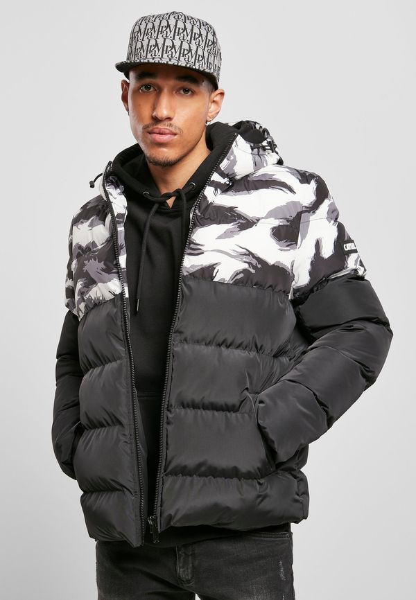 CS Statement Brushcamo Yoke Puffer Jacket Black/Grey