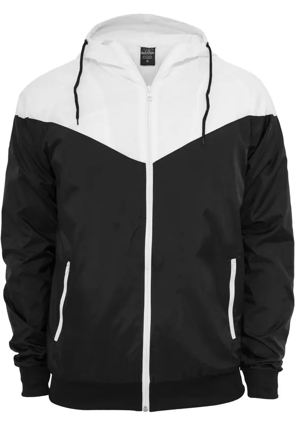Urban Classics Strelica Windrunner blk/wht