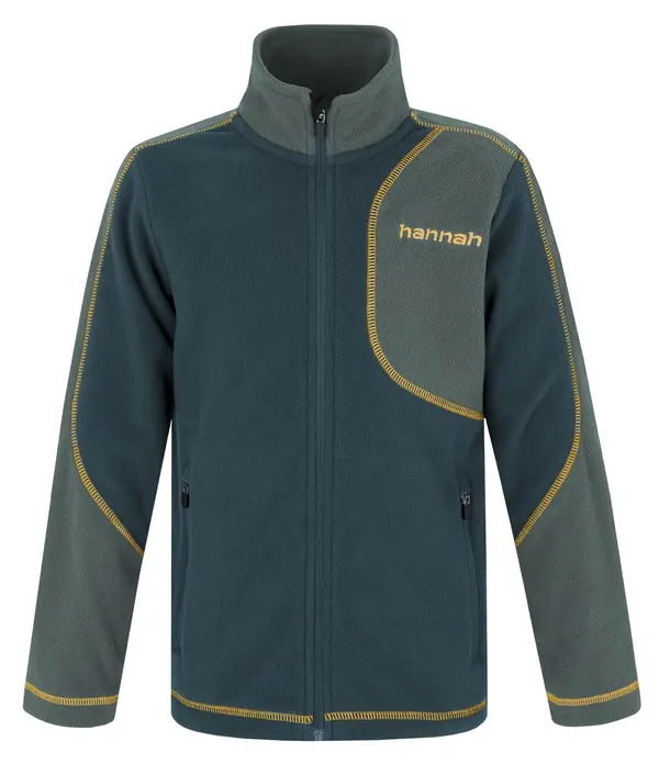 HANNAH Stylish boys' fleece sweatshirt Hannah HOBART JR reflecting pond/dark forest