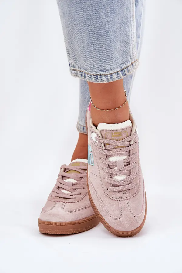 D.Franklin Suede Sports Shoes Sneakers Women D.Franklin
