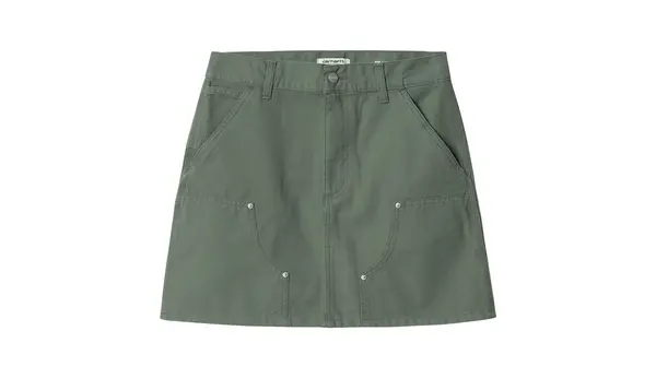 Carhartt Wip Suknja Carhartt WIP W' Maeve suknja s dvostrukim koljenom, zelena