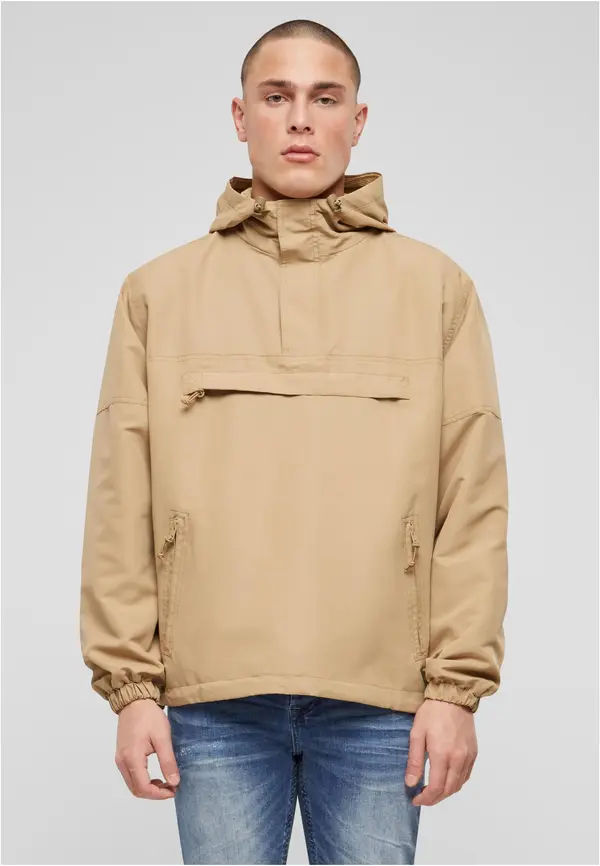 Brandit Summer Pull Over Jacket camel