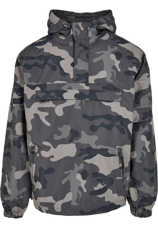Brandit Summer Pull Over Jacket Grey Camo