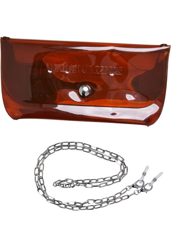 Urban Classics Sunglasses bag with belt brown/silver