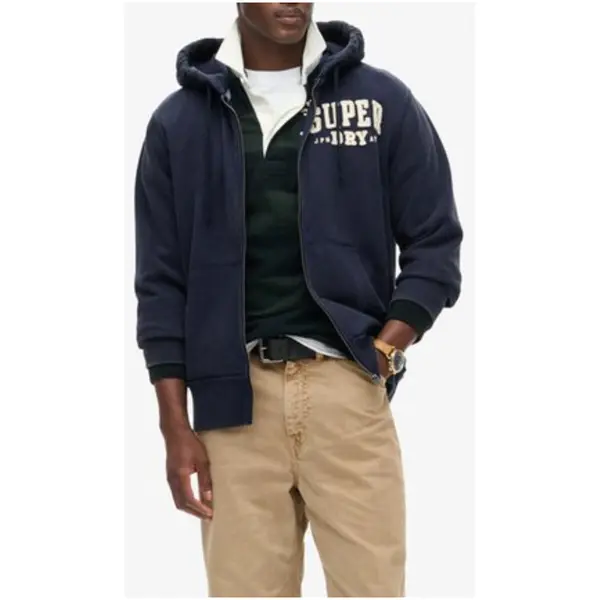 Superdry Superdry muška majica s kapuljačom na patentni zatvarač