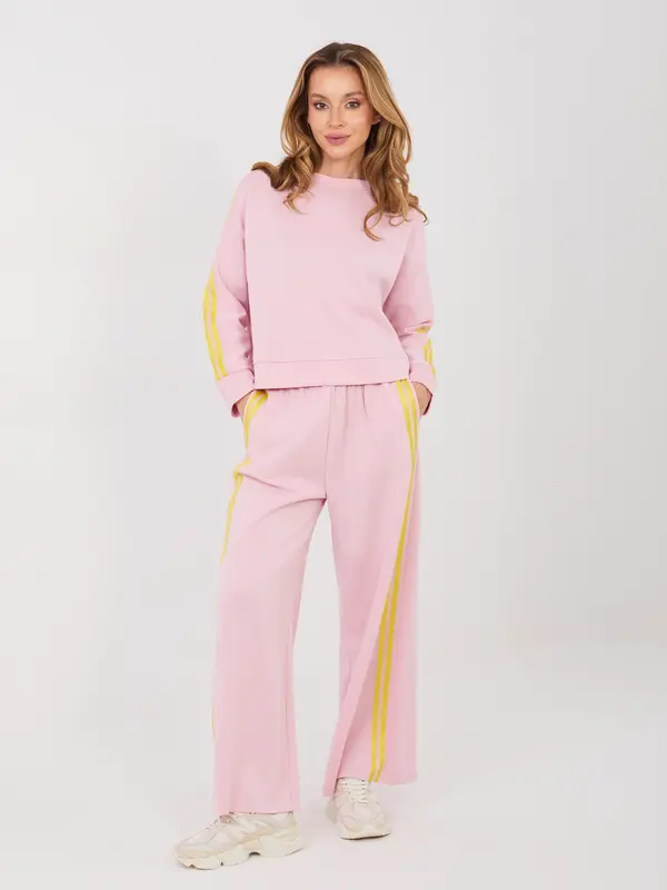 RUE PARIS Svijetlo ružičasti ženski set