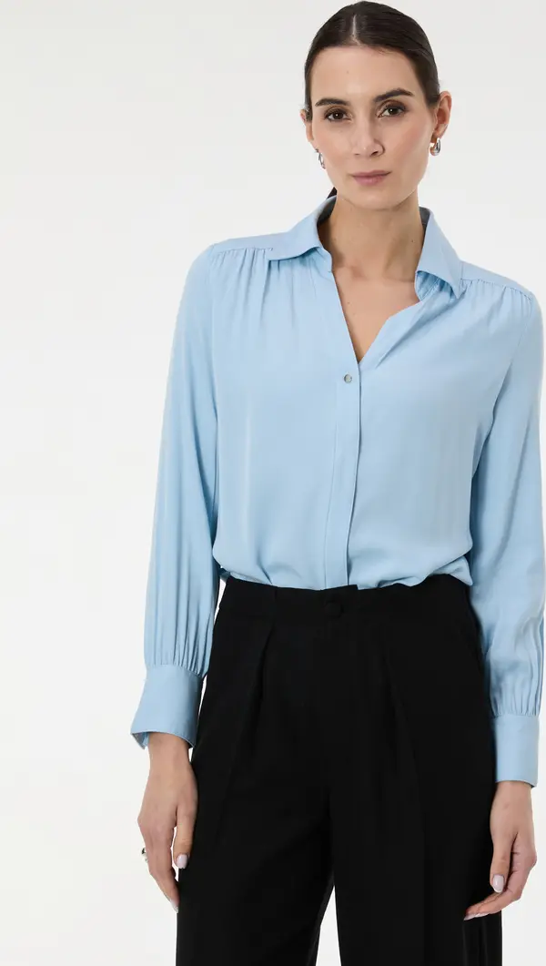 Orsay Svijetloplava bluza ORSAY